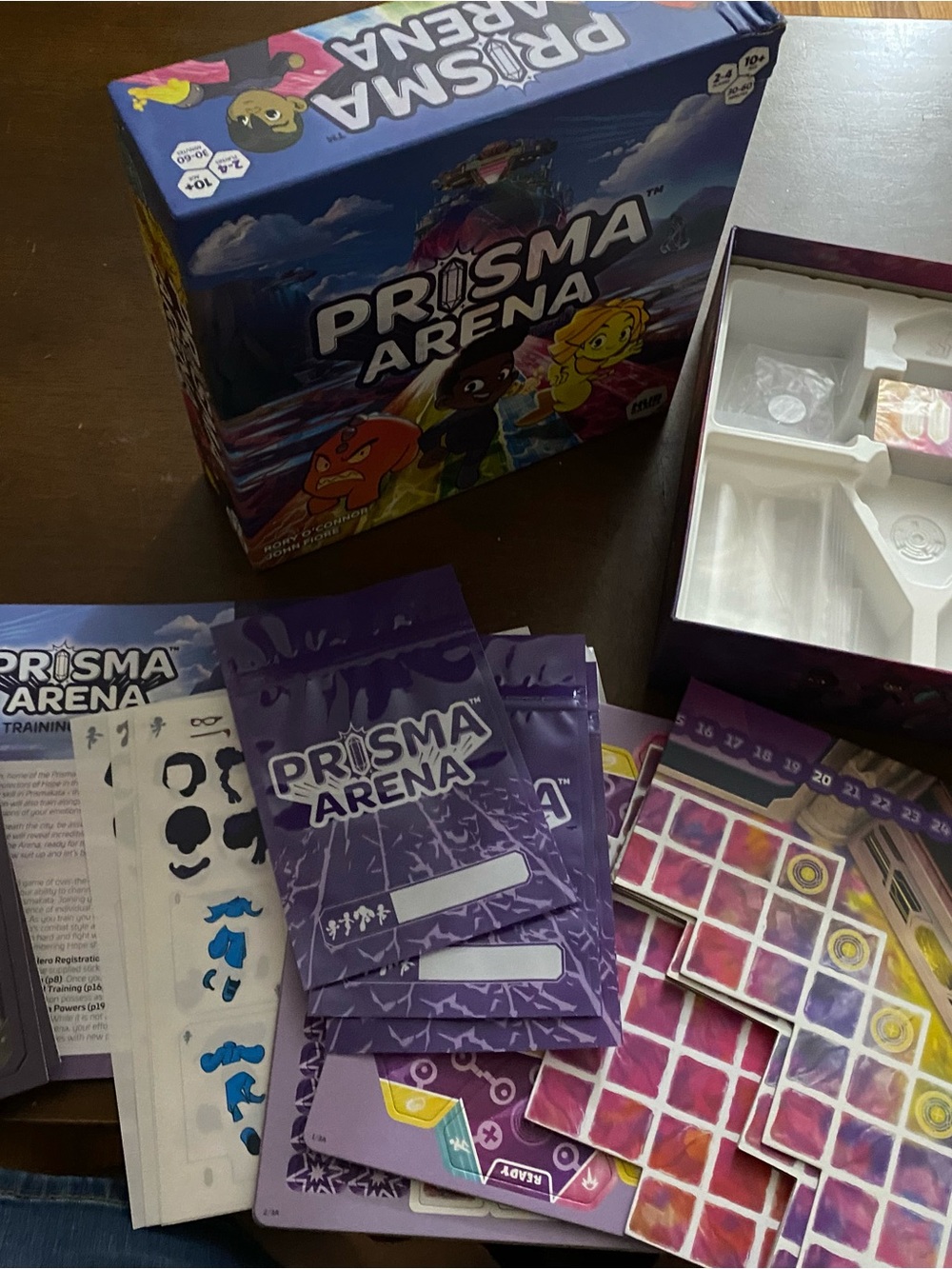 Prisma Arena Board Game - Purple